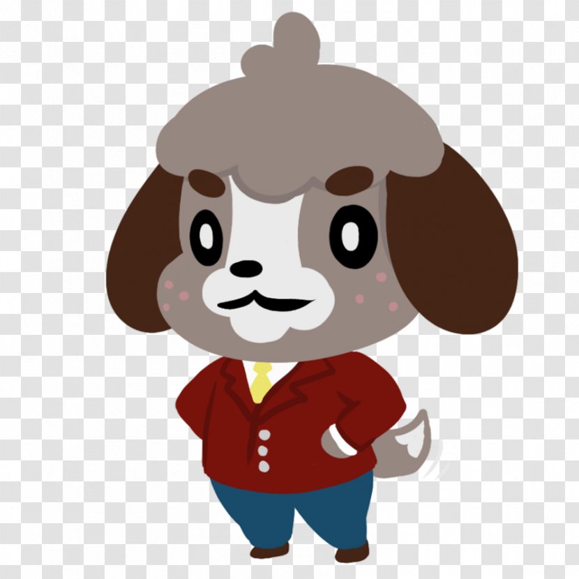 Puppy Animal Crossing: New Leaf Dog Fan Art Clip - Mascot Transparent PNG