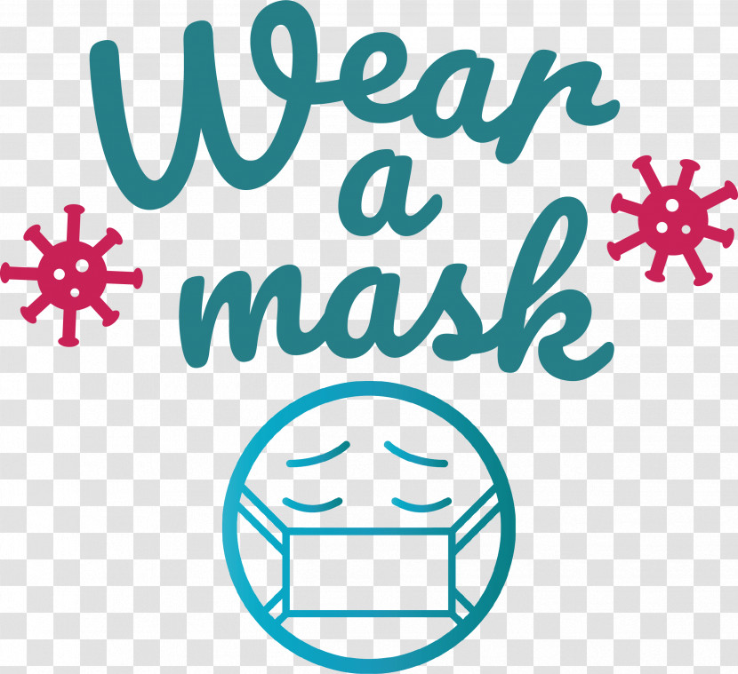 Wear A Mask Face Mask Transparent PNG