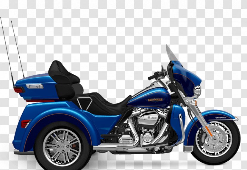 Wheel Harley-Davidson Tri Glide Ultra Classic Motorcycle Motorized Tricycle Transparent PNG