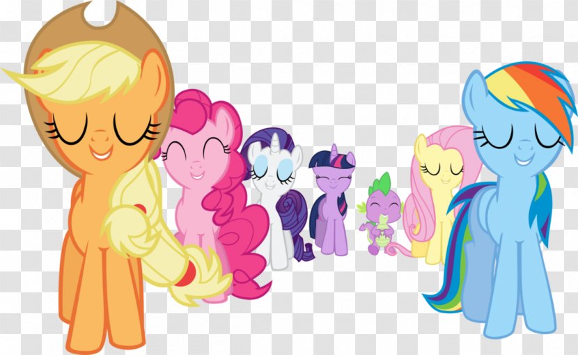 Spike Pinkie Pie Applejack Twilight Sparkle Pony - Flower - Little Transparent PNG