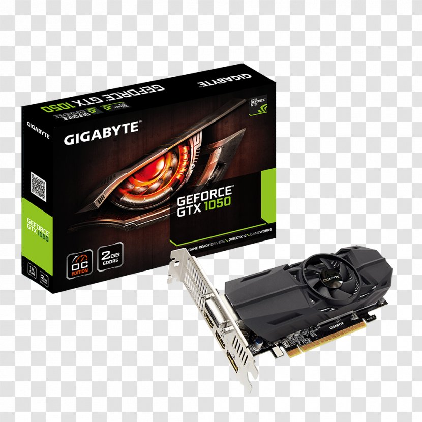 Graphics Cards & Video Adapters GDDR5 SDRAM GeForce Gigabyte Technology Processing Unit - Computer Component - GPU Transparent PNG