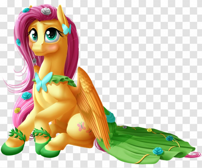 Fluttershy My Little Pony Rainbow Dash Princess Luna - Mythical Creature Transparent PNG