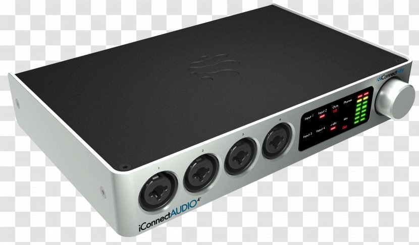 Microphone IConnectivity IConnectAUDIO4+ Lightning MIDI Sound - Usb Transparent PNG