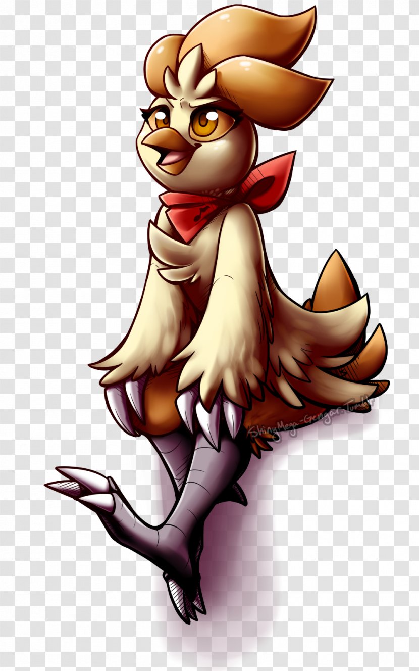Rooster Combusken Chicken Pokémon Universe Torchic - Flightless Bird Transparent PNG