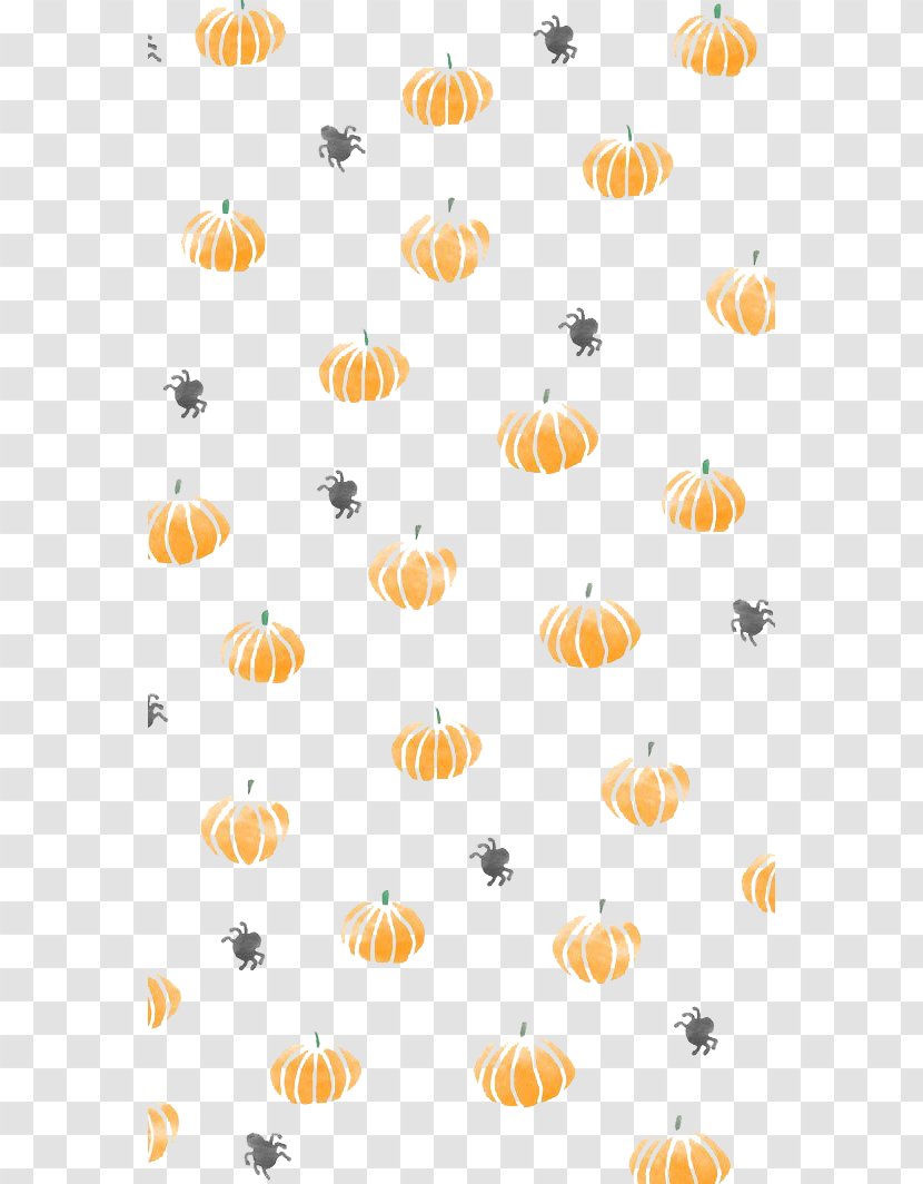 Halloween Pumpkin Wallpaper - Theme - Spider Transparent PNG