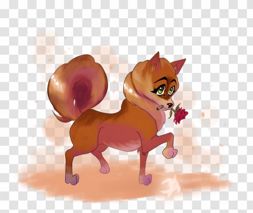 Cat Puppy Dog Horse - Cartoon Transparent PNG