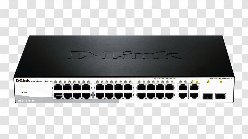 Network Switch Gigabit Ethernet Hub D-Link Fast - Enterprise Business Flyer Transparent PNG