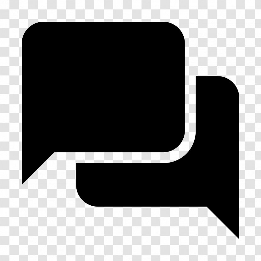 Online Chat LiveChat Marketing Room - Rectangle - Black And White Transparent PNG
