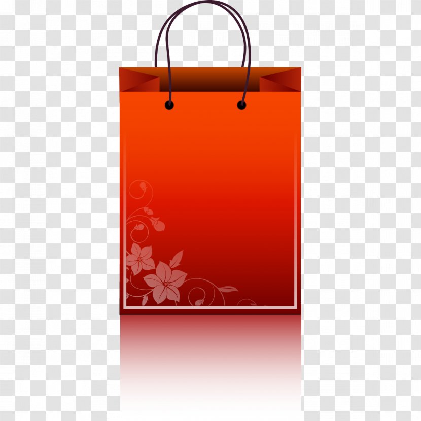 Red Bag Packaging And Labeling Designer - Gratis - Bags Transparent PNG
