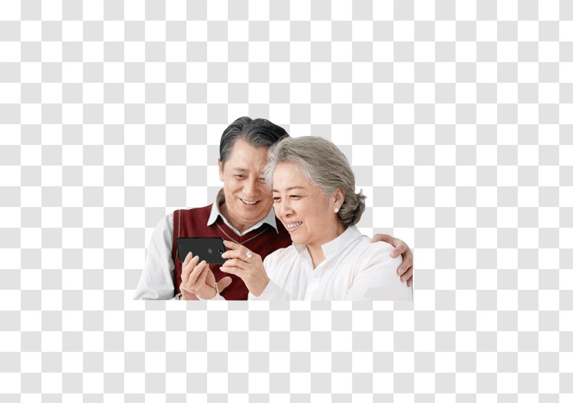 Old Age Samsung Galaxy Note 4 Grandparent Loudspeaker - Elderly Couple Transparent PNG