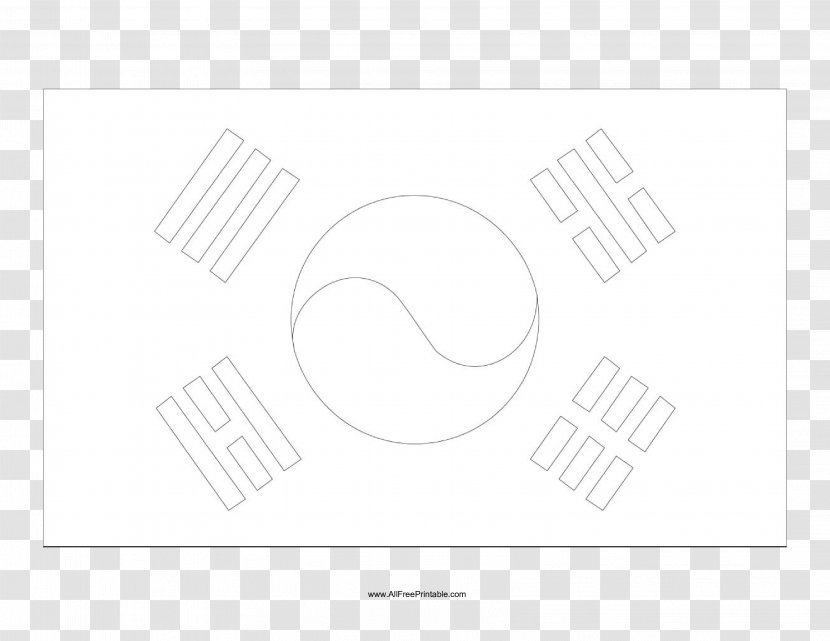 Paper White South Korea Font - Rectangle - Design Transparent PNG
