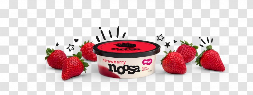 Strawberry Nutrition Facts Label Noosa Yoghurt - Brand - Flavor Transparent PNG