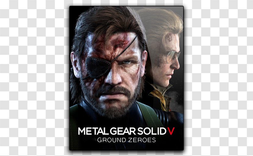 Hideo Kojima Metal Gear Solid V: Ground Zeroes The Phantom Pain Solid: Portable Ops - Face - 5 Transparent PNG