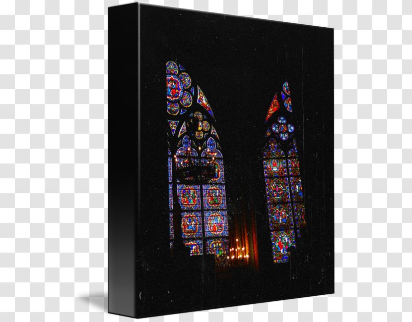 Stained Glass Notre-Dame De Paris Cathedral Material - Notredame Transparent PNG