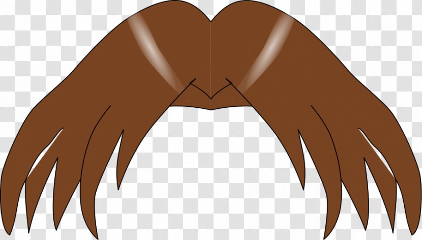 Brown Hair Black Clip Art - Frame Transparent PNG