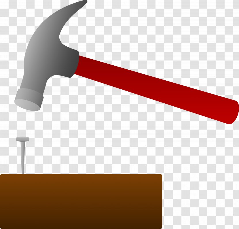 Pickaxe Hammer Angle Font - Image Transparent PNG