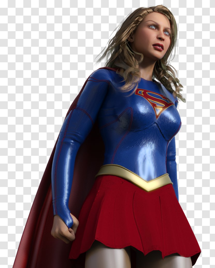 Supergirl Melissa Benoist Desktop Wallpaper Clip Art - Watercolor Transparent PNG