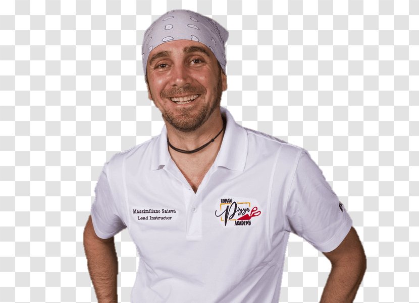 Pizza Al Taglio T-shirt Roman Academy Dough - Italian Chef Transparent PNG