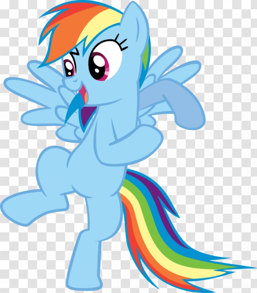 Rainbow Dash My Little Pony Drawing - Tree Transparent PNG