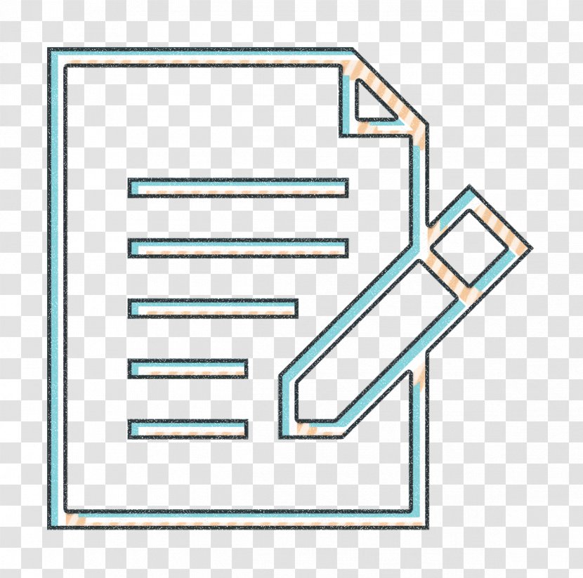 Edit Icon - Enterprise - Rectangle Diagram Transparent PNG
