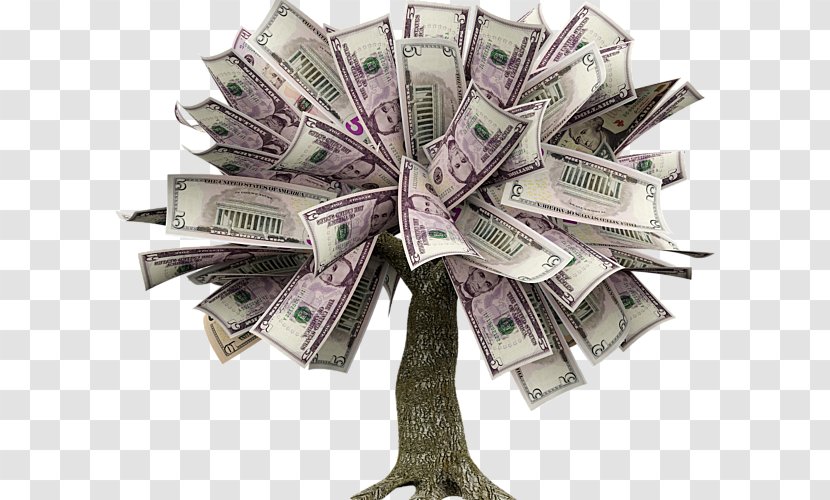 Money Credit Budget Investor Debt - Tree Transparent PNG