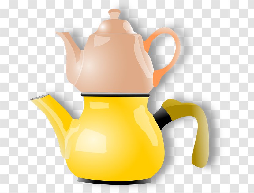 Teapot Clip Art - Yellow - Tea Transparent PNG