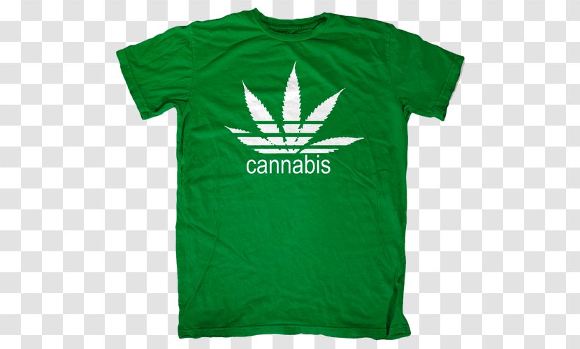 Printed T-shirt Hoodie Cannabis - Ringer Tshirt - Tee Shirt Transparent PNG
