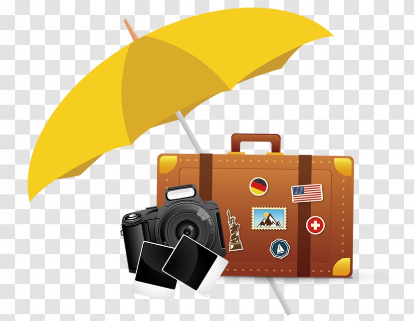 Suitcase Travel Baggage - Car - Box And Camera Transparent PNG