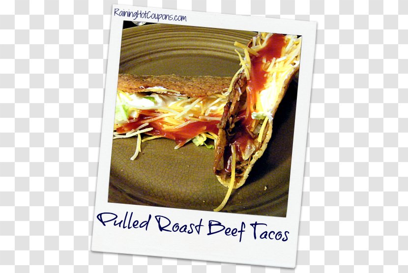 Taco Leftovers Roast Beef Pulled Pork Meatloaf - Hot Pot Transparent PNG