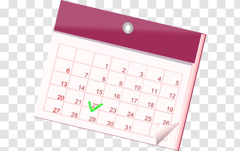 Calendar Berne Union High School Clip Art - Advent Calendars - Logo Cliparts Transparent PNG