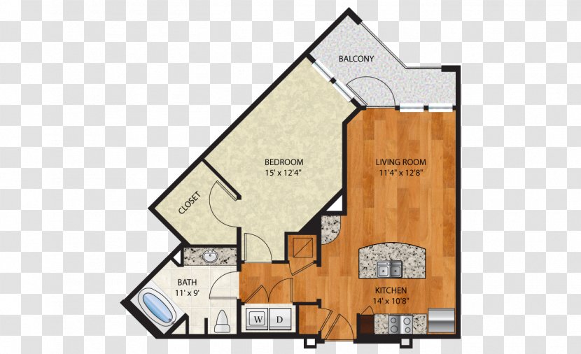 The Ivy Residences At Health Village Floor Plan Apartment Home South Carolina Transparent PNG