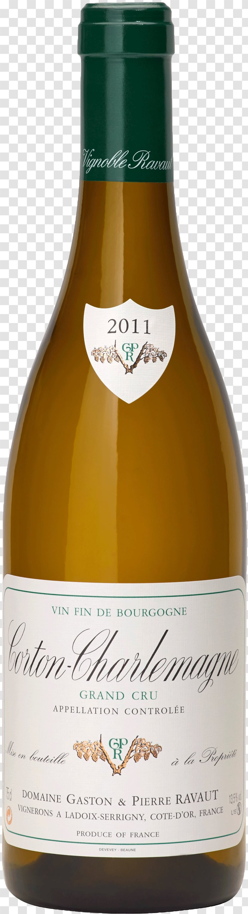 Liqueur Corton-Charlemagne AOC Chablis Wine Region Corton - Alcoholic Beverage Transparent PNG