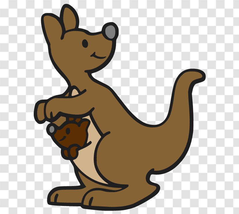 Kangaroo Cartoon Drawing Clip Art Transparent PNG