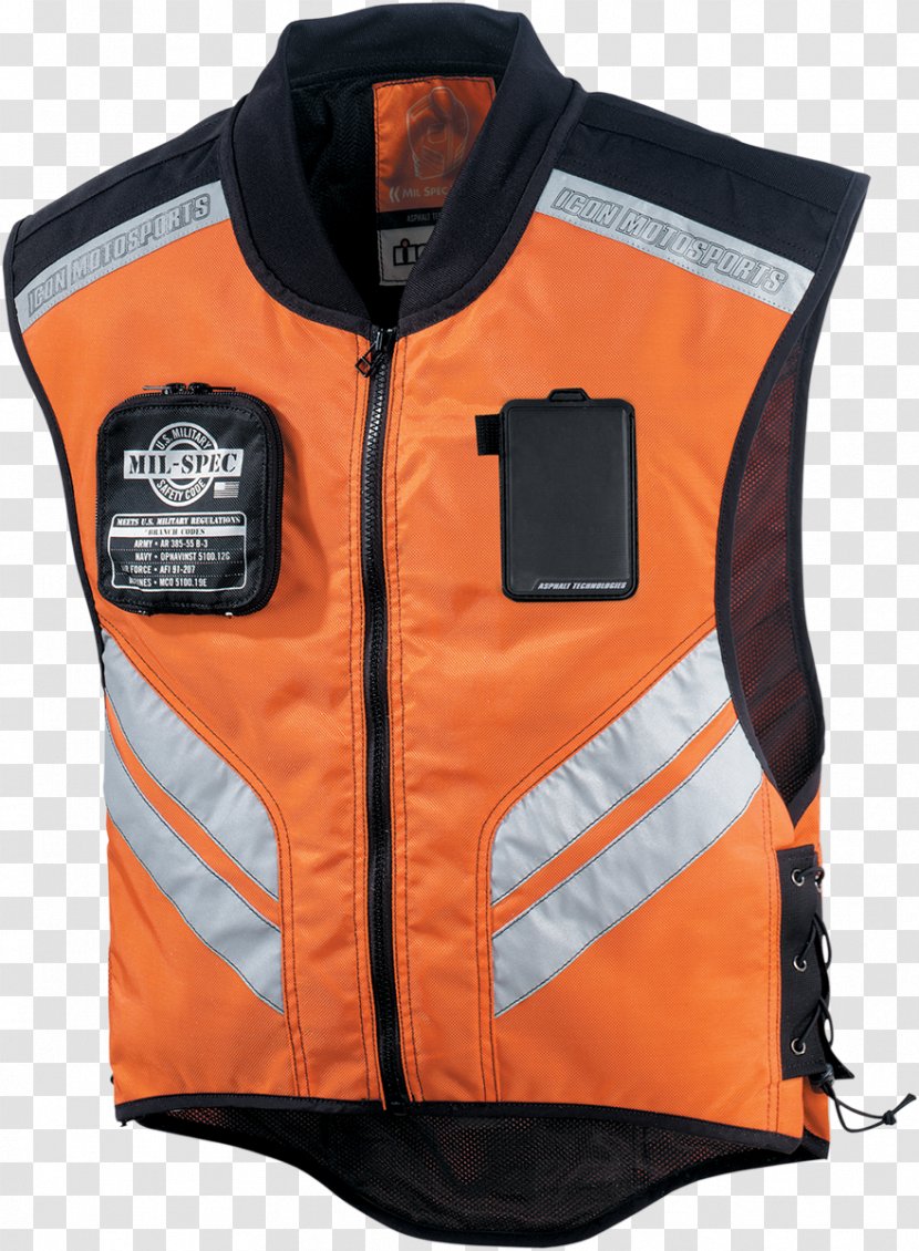 Gilets Leather Jacket Motorcycle Clothing - Pants - Vest Transparent PNG