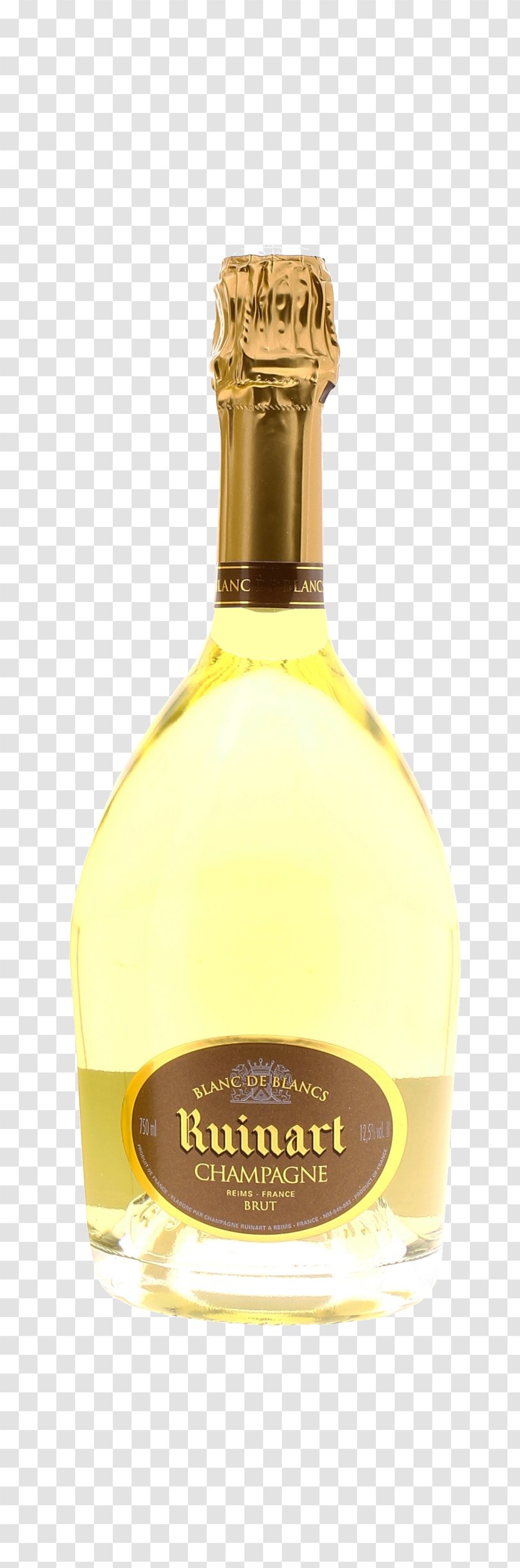 Liqueur White Wine Ruinart Blanc De Blancs - Champanhe Estourando Transparent PNG