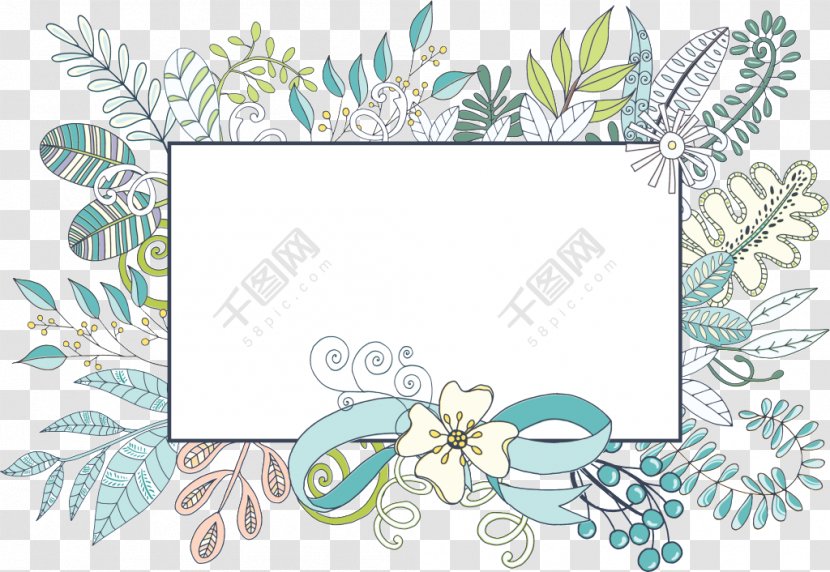 Floral Design Borders And Frames Flower Clip Art Image - Border - Ornate Transparent PNG