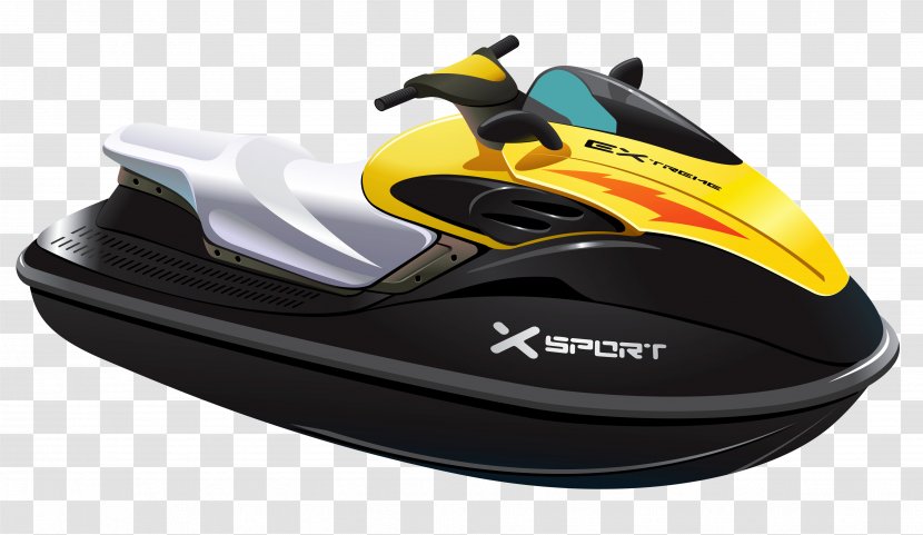 Jet Ski Personal Water Craft Clip Art - Vehicle - Cliparts Transparent PNG