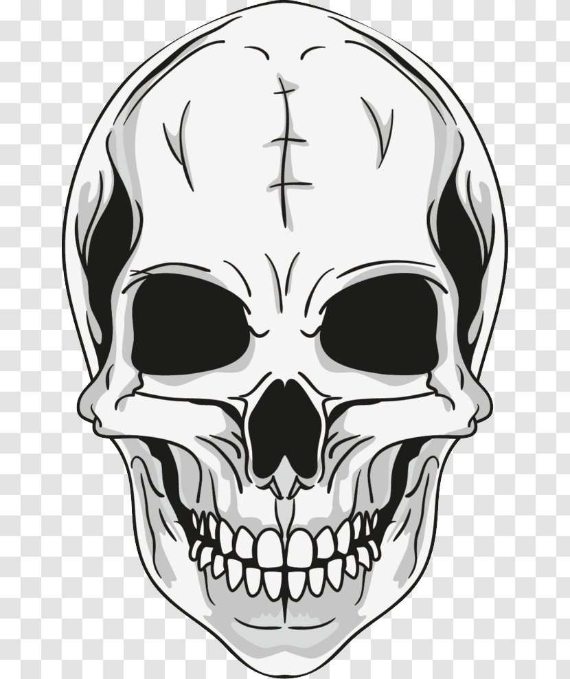 Calavera Sticker Decal Skull Transparent PNG