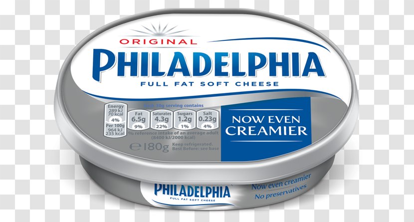 Milk Cream Cheese Philadelphia - Kraft Foods Transparent PNG