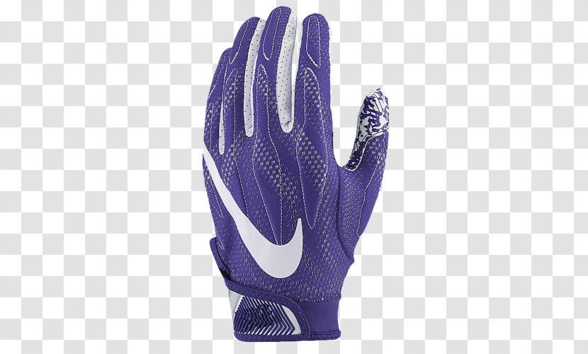 Purple Nike Glove American Football Protective Gear - Adult Vapor Jet 50 Gloves Transparent PNG