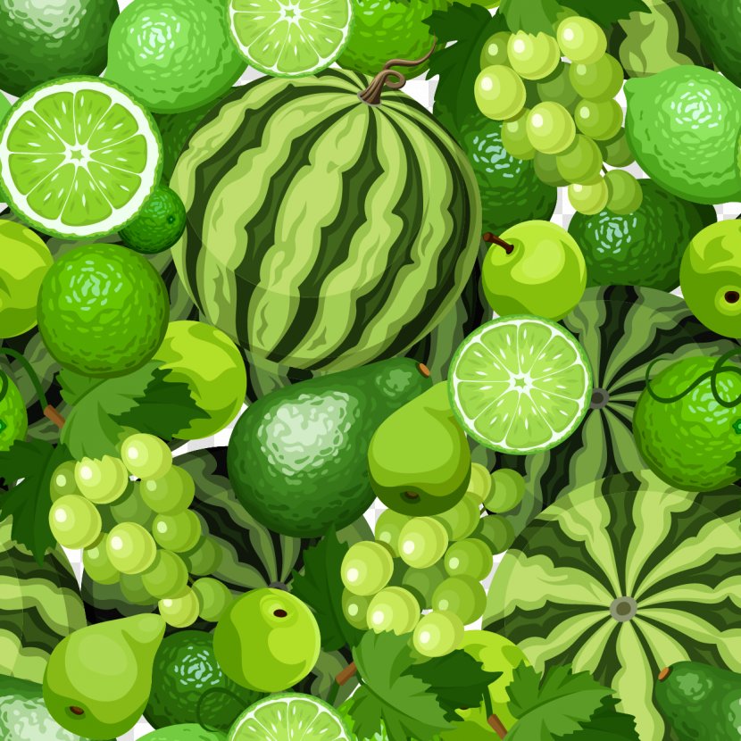 Fruit Green Berry Illustration - Plant - Watermelon Transparent PNG