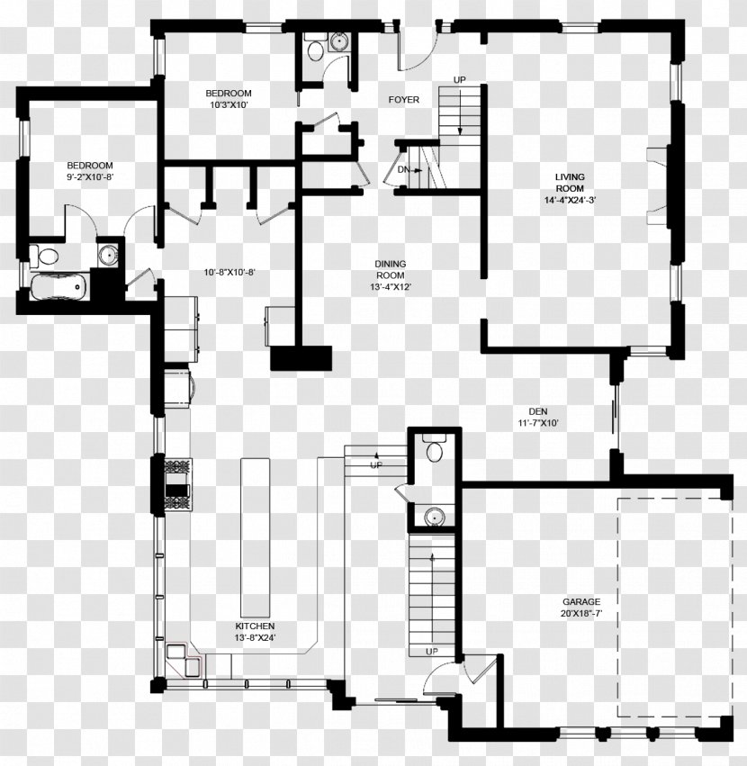 Floor Plan Map Living Room - Home For Sale Transparent PNG