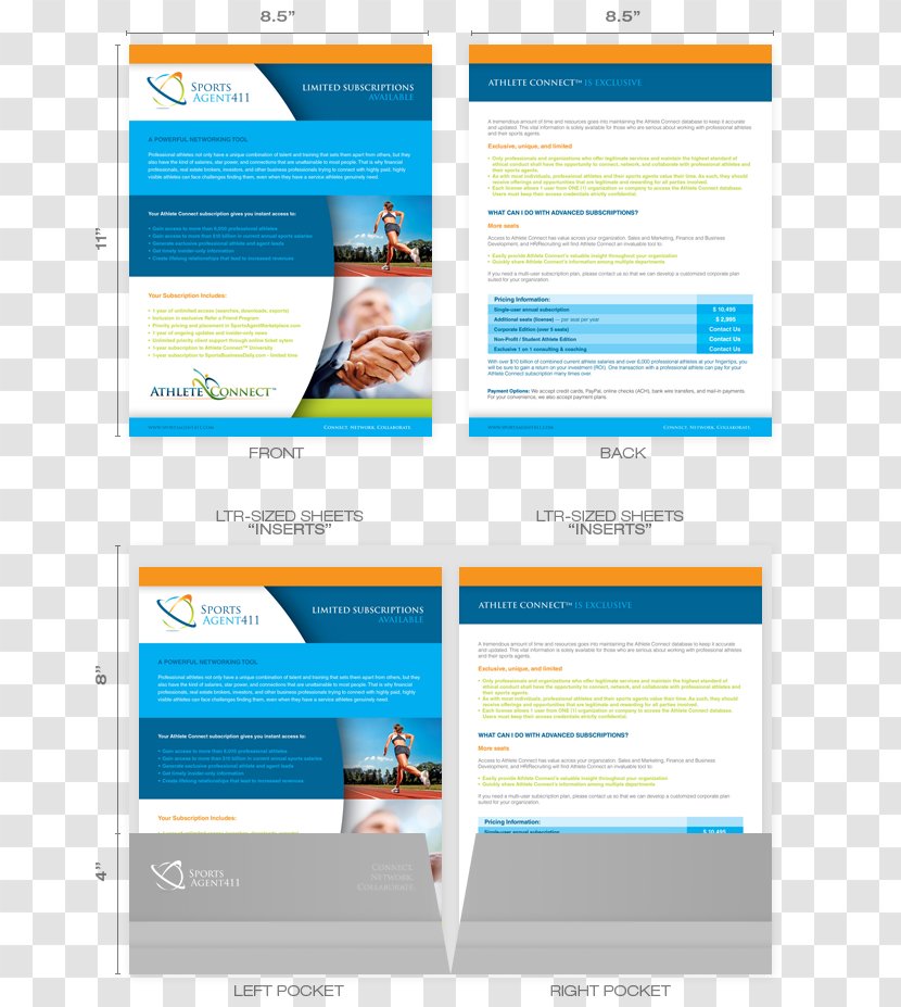 Brochure Graphic Design Text - Template - Leaflet Transparent PNG