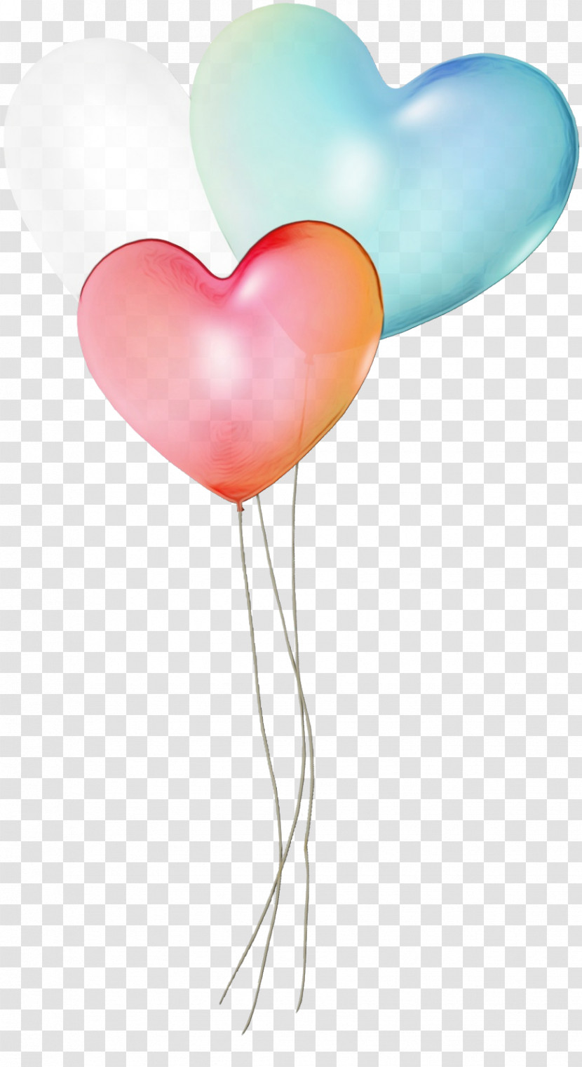 Balloon Heart Party Supply Love Heart Transparent PNG