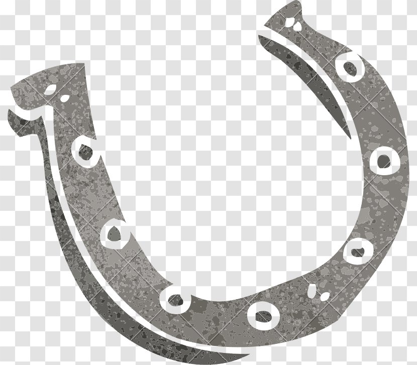 Horseshoe Drawing - Lucky Symbols Transparent PNG