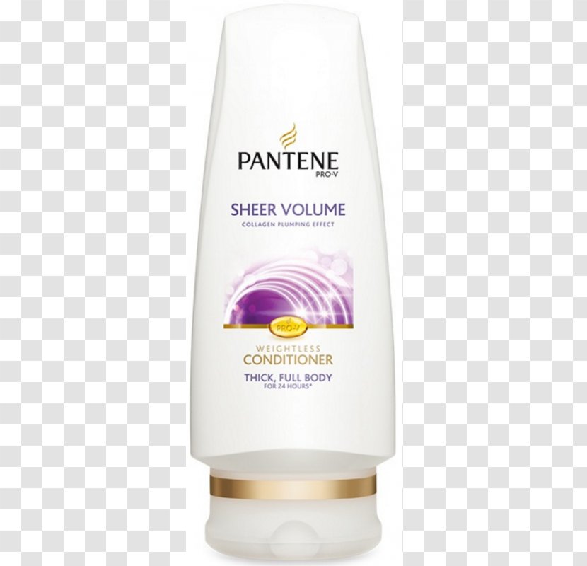 Lotion Pantene Pro-V Sheer Volume Shampoo Hair Conditioner Transparent PNG