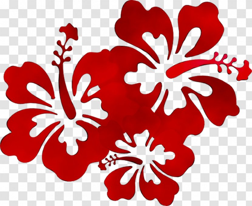 Hawaii Borders And Frames Clip Art Luau Flower Designs - Malvales - Mallow Family Transparent PNG