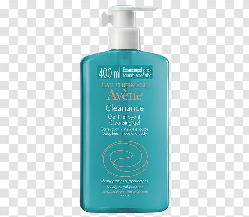 Lotion Avène Cleanance Cleansing Gel Cleanser Skin - Body Wash - Care Transparent PNG