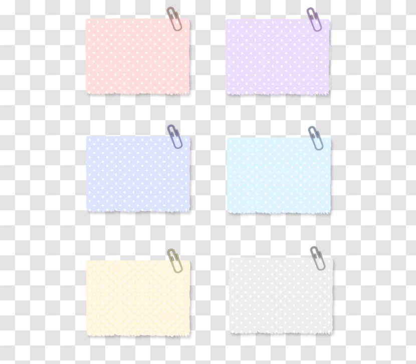Paper Polka Dot Pattern - Pin Colored Labels Transparent PNG