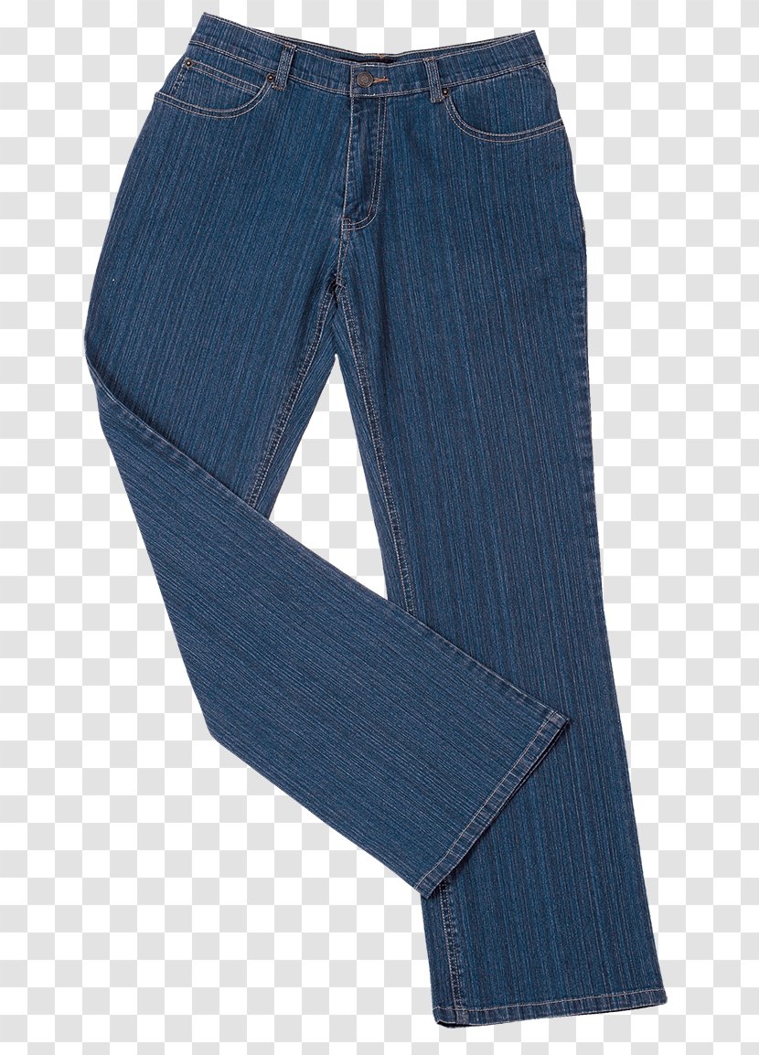 Jeans Denim Cobalt Blue - Pocket Transparent PNG